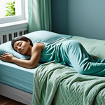 어지럼증을 줄이는 생활 관리 팁 - Relaxing Bedroom for Sleep**

A serene bedroom scene designed for restful sleep. Soft lighting, a co...